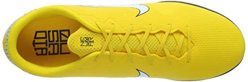 Nike Vapor 12 Academy NJR TF, Zapatillas Unisex Adulto, Multicolor (Amarillo/White/Black 710), 44.5 EU