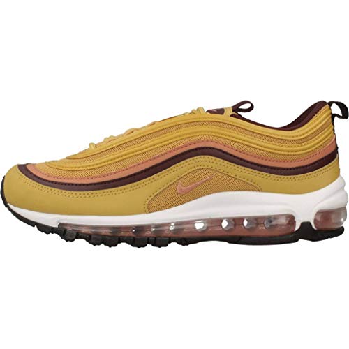 Nike W Air MAX 97, Zapatillas de Running para Mujer, Multicolor (Wheat Gold/Terra Blush/Burgundy Crush 700), 38 EU