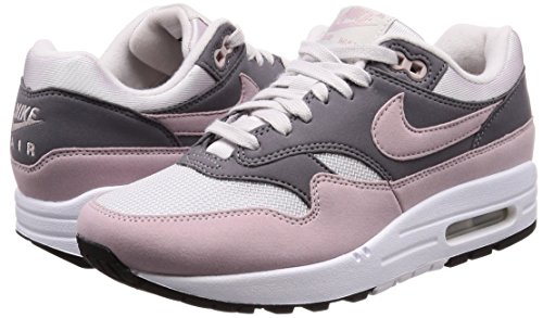 Nike Wmns Air MAX 1, Zapatillas de Gimnasia Mujer, Gris (Vapste Greyparticle Rosegunsmokeblack 032), 43 EU