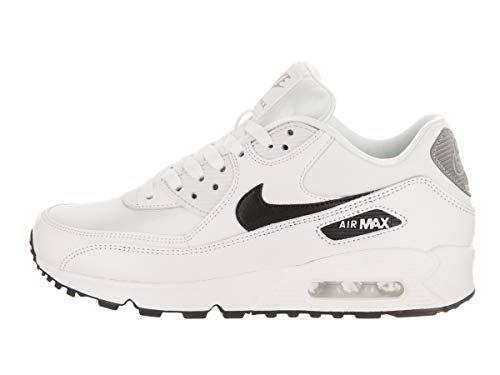 Nike Wmns Air MAX 90, Zapatillas de Running Mujer, Blanco (White/Black/Reflecting Silver 137), 40 EU