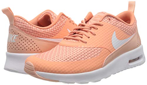 NIKE Wmns Air MAX Thea PRM, Zapatillas Mujer, Naranja (Crimson Bliss/Coral Stardust/White 605), 36.5 EU