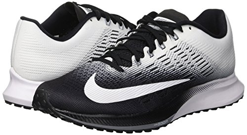 Nike Wmns Air Zoom Elite 9, Zapatillas de Trail Running para Mujer, Negro (Black/White/Cool Grey 001), 43 EU