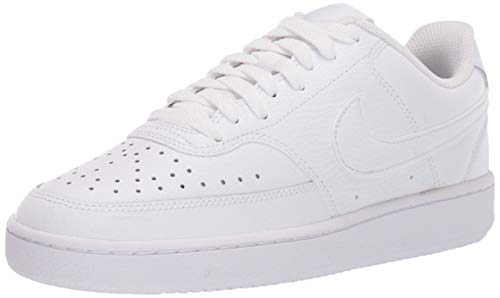 Nike Wmns Court Vision Low, Zapatillas de Baloncesto Mujer, Multicolor (White/White/White 100), 37.5 EU