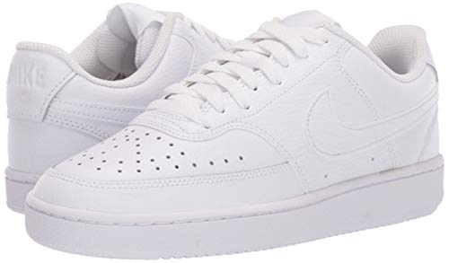 Nike Wmns Court Vision Low, Zapatillas de Baloncesto Mujer, Multicolor (White/White/White 100), 39 EU