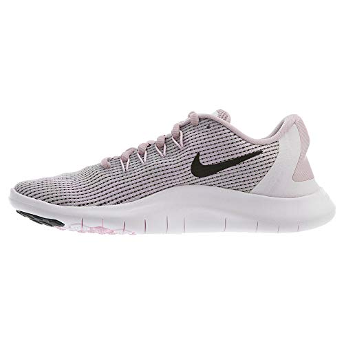 Nike Wmns Flex 2018 RN, Zapatillas de Atletismo Mujer, Multicolor (Plum Chalk/Black/Pink Foam/Pale Pink 500), 38.5 EU