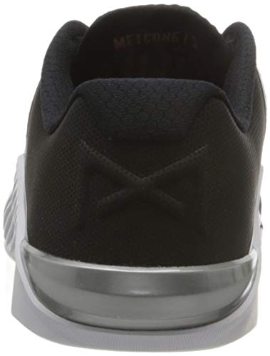 Nike Wmns Metcon 6, Zapatillas Deportivas Mujer, Black Mtlc Silver Mtlc Silver, 38 EU