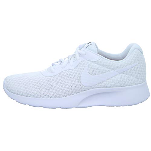 Nike Wmns Tanjun, Zapatillas Mujer, Blanco (White/White-Black), 40.5 EU