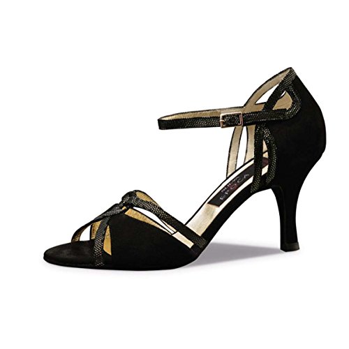 Nueva Epoca - Zapatos de Christina ante negro Talla:EUR 37