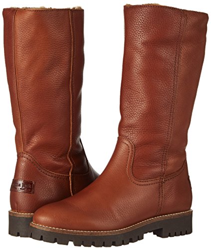 Panama Jack Tania, Botas Altas Mujer, Marrón (Cuero B22), 37 EU