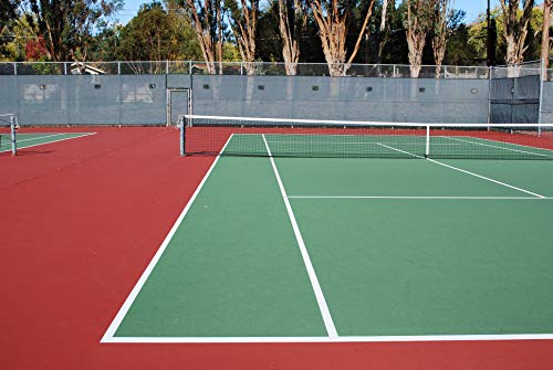 Pintura pistas deportivas antideslizante Durcaplast. Ideal para el pintado y señalización de pistas de tenis, pavimentos deportivos, hormigón, cemento, etc. (4 L, VERDE TENIS)