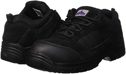 Portwest FC66 - Trouper zapato S1 42/8, color Negro, talla 42