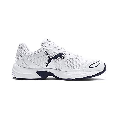 PUMA Axis, Zapatillas Unisex Adulto, Blanco White/Peacoat, 44 EU