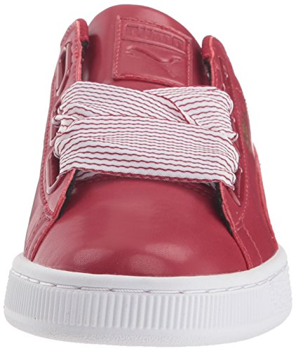 PUMA Basket Heart Wn, Zapatillas Deportivas. Mujer, Red Dahlia Red Dahlia, 38.5 EU