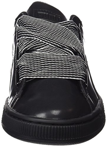 Puma Basket Heart Wn's, Zapatillas Mujer, Negro Black Black, 37 EU