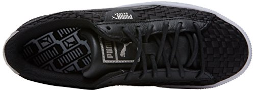 PUMA Basket Satin EP Wn's, Zapatillas Mujer, Negro Black White, 37 EU