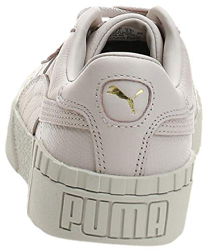 PUMA Cali Emboss Wn's, Zapatillas Deportivas para Mujer, Pastel Parchment, 39 EU