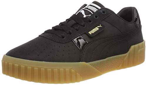 Puma Cali Nubuck, Zapatillas Deportivas para Mujer, Negro Black Black, 36 EU