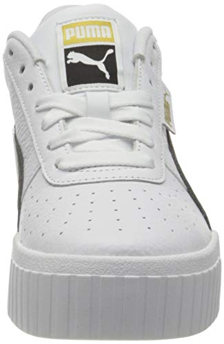 Puma Cali Wedge WN S, Zapatillas Mujer, White Black, 38.5 EU