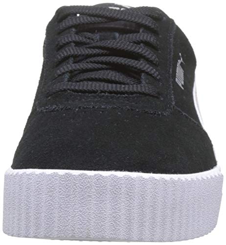 PUMA Carina, Zapatillas Mujer, Negro Black/Rosewater Silver, 37.5 EU