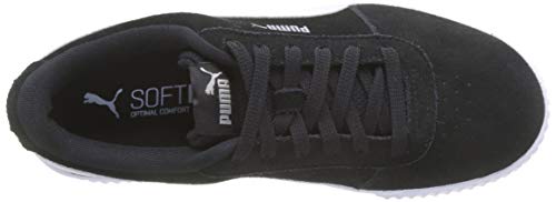 PUMA Carina, Zapatillas Mujer, Negro Black/Rosewater Silver, 37.5 EU