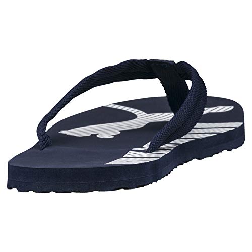 PUMA Epic Flip V2, Chanclas Unisex Adulto, Azul (Peacoat White), 35.5 EU