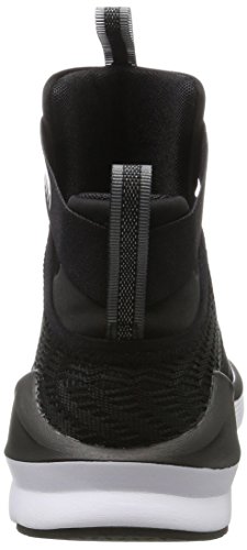 Puma Fierce Strap Swirl, Zapatillas Deportivas para Interior Mujer, Negro (Black-White), 40.5 EU