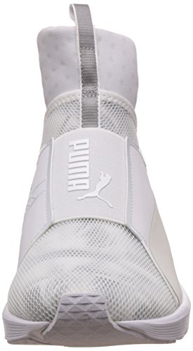 Puma Fierce Swan Wn's, Zapatillas Deportivas para Interior Mujer, Blanco White White 02, 41 EU