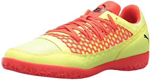 Puma Hombres Calzado Atlético, Fizzy Yellow-Red Blast-puma Black, Talla 12