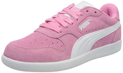 Puma ICRA Trainer SD JR, Zapatillas, Sachet Rosado Blanco Plata, 38 EU