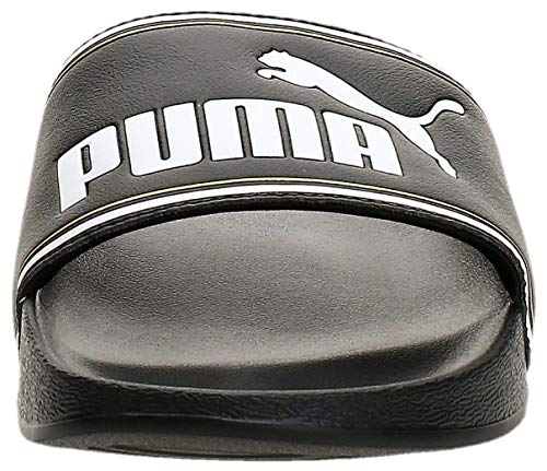 PUMA Leadcat FTR, Zapatos de Playa y Piscina Unisex Adulto, Negro Black Team Gold White, 37 EU