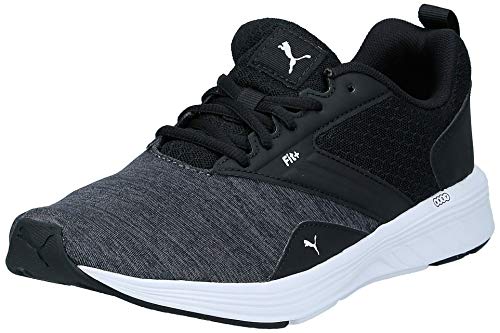 PUMA NRGY Comet, Zapatillas de Running Unisex-Adulto, Negro Black White, 43 EU