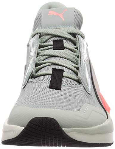 PUMA Provoke XT Pearl WN'S, Zapatillas de Gimnasio Mujer, Gris (Aqua Gray/Marshmallow/Nrgy Peach), 38 EU