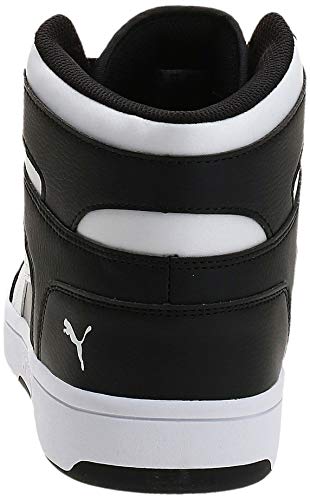 PUMA Rebound Layup SL, Zapatillas Unisex Adulto, Negro Black White, 44 EU