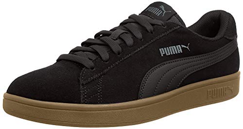 PUMA Smash v2, Zapatillas Unisex Adulto, Negro Black Black, 40 EU