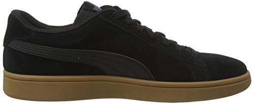 PUMA Smash v2, Zapatillas Unisex Adulto, Negro Black Black, 44 EU