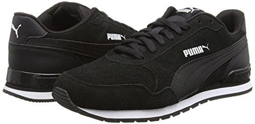 PUMA St Runner V2 SD, Zapatillas Unisex Adulto, Negro Black Black, 44 EU