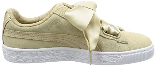 Puma Suede Heart Safari, Zapatillas Mujer, Beige (Beige 364083/01), 38 EU