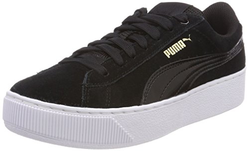 Puma Vikky Platform, Zapatillas para Mujer, Negro (Puma Black-Puma White 05), 42 EU