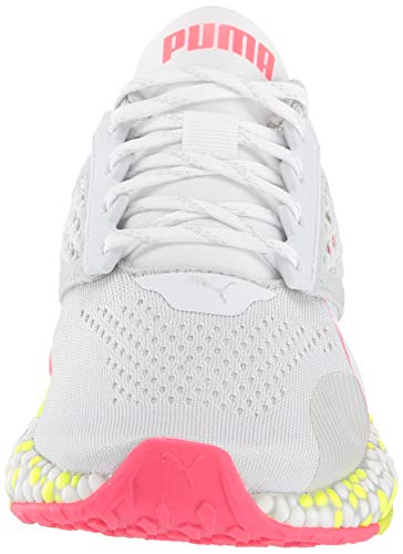 PUMA Zapatilla híbrida Astro para mujer, blanco (Blanco/amarillo/rosa (puma whiteyellow alert-pink alert)), 42.5 EU