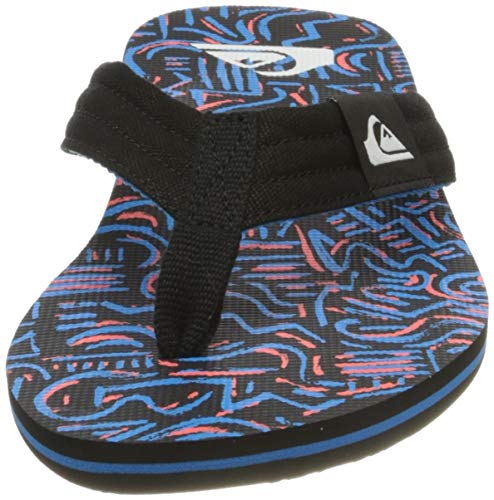 Quiksilver Molokai Layback, Zapatos de Playa y Piscina Hombre, Negro (Black Xkkb), 42 EU