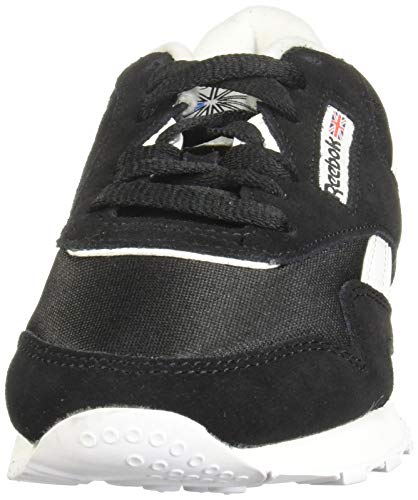 Reebok Classic Nylon, Sneaker Mujer, Black/Black/White, 37 EU