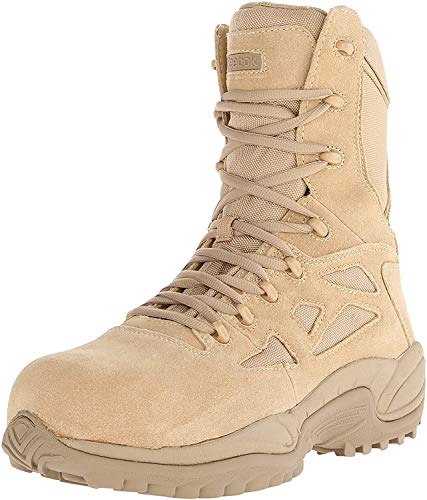 Reebok RB RB8894 Botas de tipo militar, ideales para trabajo, alta resistencia, 20 cm