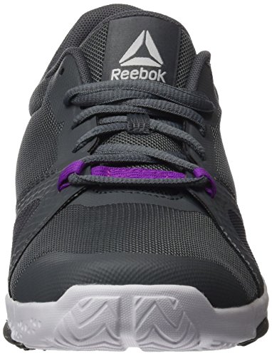 Reebok Trainflex Lite, Zapatillas de Deporte Mujer, Morado (Alloy/Vicious Violet/Skull Grey/White), 38.5 EU