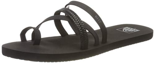 Reef Bliss Moon, Chanclas para Mujer, Negro, 40 EU