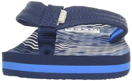 Reef Kids Ahi, Chanclas, Multicolor (BLU Horizon Wav Bzw), 33/34 EU