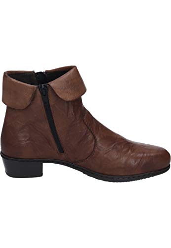 Rieker Y07a8, Botines Mujer, Marrón (Cuoio/Chestnut 22), 38 EU