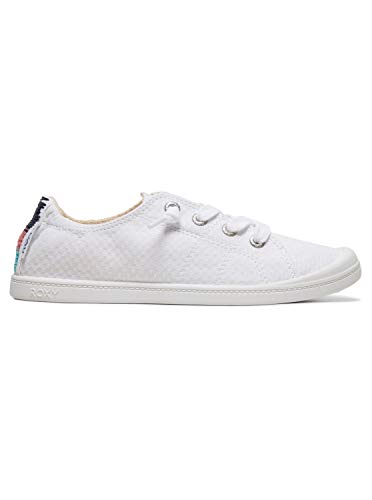 Roxy Bayshore Shoes for Women, Zapatillas Mujer, White, 42 EU