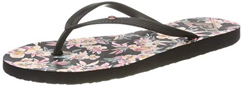 Roxy Bermuda Print, Chanclas Mujer, Black Graphic, 39 EU