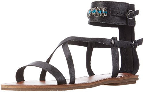 Roxy Cordilia Sandals, Sandalias de Gladiador Mujer, Negro, 36 EU