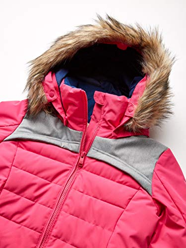 ROXY Snow Big Bamba Girl Jacket, Beetroot Pink, 14/XL